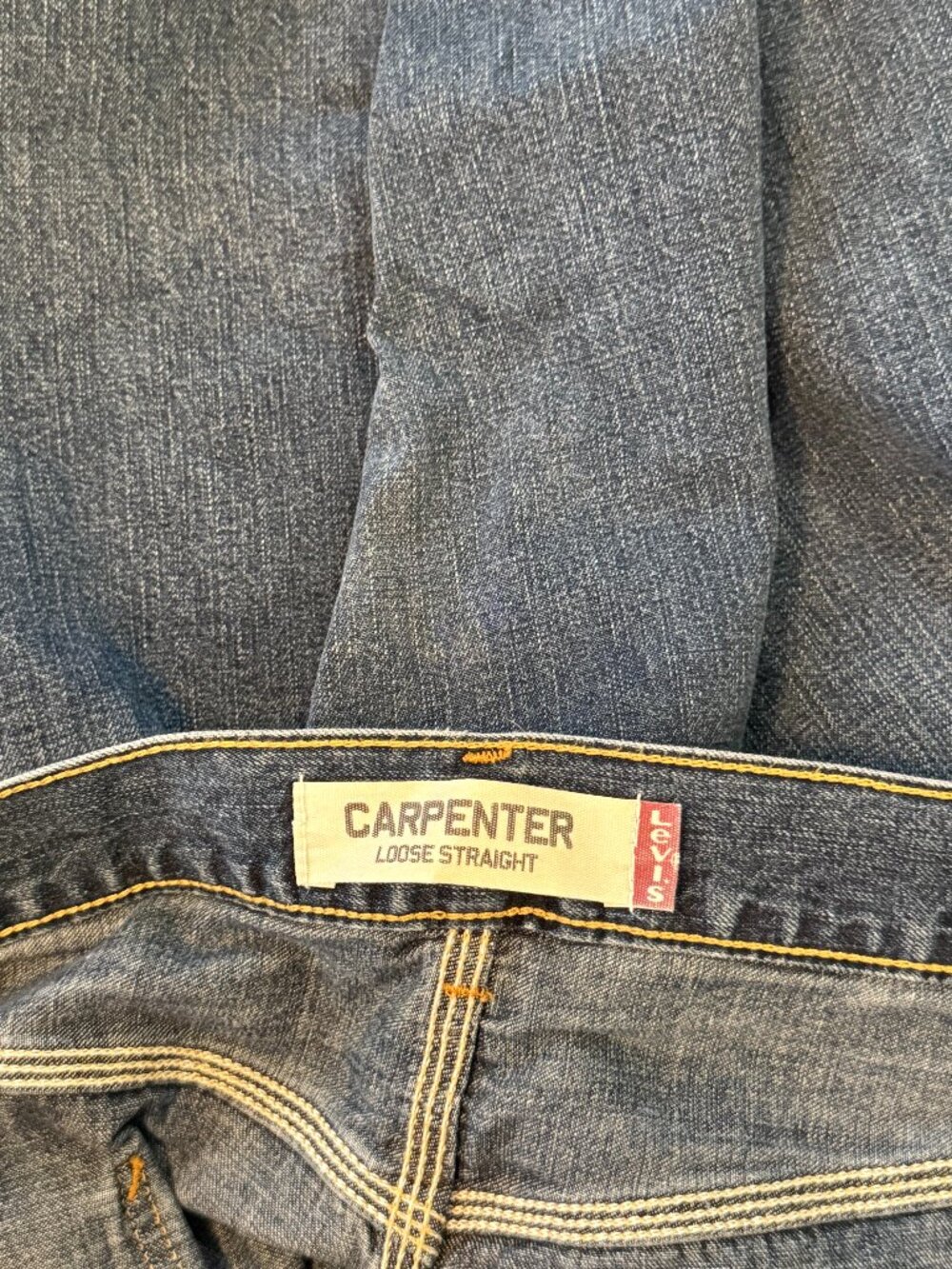 LEVIS CARPENTER LOOSE STRAIGHT 48X34